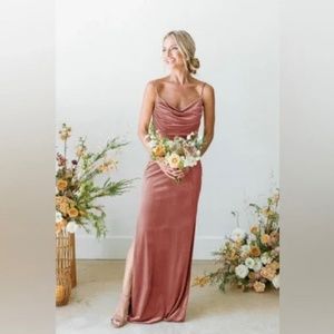 Revelry Skye Velvet Dress